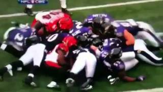 Nfl Dogpile on a Referee [upl. by Cianca416]