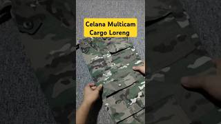 Celana Multicam Cargo Loreng fashion belanjaonline [upl. by Onig128]