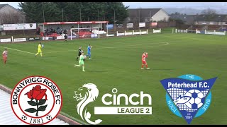 Bonnyrigg Rose vs Peterhead  cinchL2  Manager Interview 091223 [upl. by Abbotsun75]