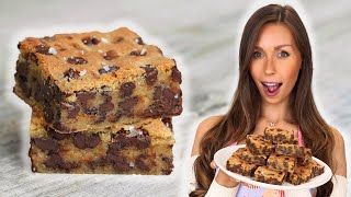 Easy Chocolate Chip Cookie Bars [upl. by Cheyne]