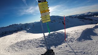 SKI  Les Portes du Soleil  fin 122023 [upl. by Teerell723]