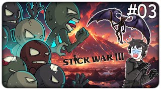 CAMBIAMO LE TATTICHE E VINCIAMO ALLA GRANDE CONTRO LE ORDE DI ZOMBIE E DEMONI  Stick War 3  ep03 [upl. by Swane]