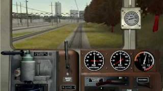 MSTS Presidential Eckington Yard Ramp Jump [upl. by Mayman241]