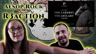 None Shall Pass  How Aesop Rock Raps  Reaction [upl. by Joellen924]