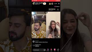 Haider shah singing jo tum meri ho 🫶in TikTok live  haidershah rajabfamily [upl. by Belldame958]