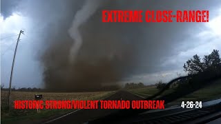 EXTREME CloseRange INTENSE Tornadoes  LincolnElkhornBlair NE  Drone Damage and SampR [upl. by Vincent]