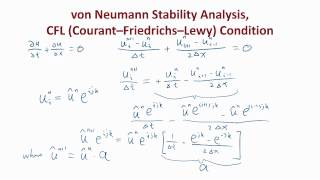 MIT Numerical Methods for PDE Lecture 7 von Neumann stability analysis [upl. by Aleck]