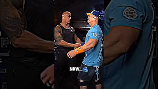 The rock vs John cena then vs now 😱 Edit [upl. by Aivatnwahs]