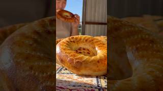 A flatbread in a tandoor🫓  Тандырная лепешка🫓 pandasakha streetfood fyp [upl. by Aggy]