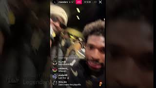 Shedeur Sanders Instagram Live After Explosive Last Home Game🔥Colorado Buffs 520 Oklahoma State 🦬 [upl. by Chrissa615]