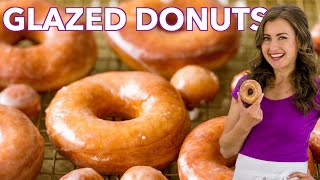 How To Make Glazed Donuts  Soft and Fluffy Donut Recipe [upl. by Viglione]