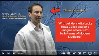 Without Henrietta Lacks HeLa Cells I cant imagine where wed be today in terms of Modern Medicine [upl. by Volin]