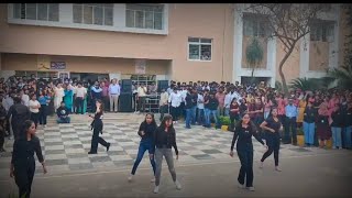 mvsr engineering college students dance performance subscribeourchannelformorevideos share [upl. by Petronille]