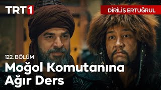 Diriliş Ertuğrul 122 Bölüm  Moğol komutanın elini kesiyor [upl. by Vitus]