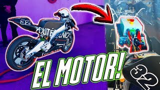 🏁 ASI ES UN MOTOR de una MOTO 3 ELECTRICA 🔇 de CARRERAS 🏁 [upl. by Kathye]