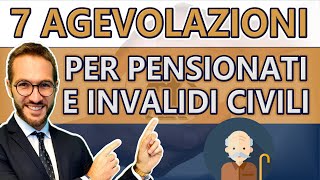 PENSIONI BONUS  7 BONUS PER I PENSIONATI ED INVALIDI CIVILI  come ottenerli [upl. by Borrell822]