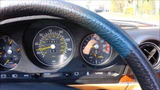 MercedesBenz 380 SL  R107  DRIVING CLIP [upl. by Skutchan]