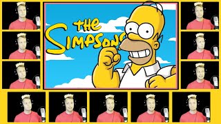 The Simpsons Theme  TV Tunes Acapella [upl. by Aholah]