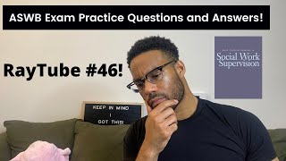 ASWB LMSW LSW LCSW Exam Prep  Practice Questions FIRSTNEXTBESTMOST with RayTube 46 [upl. by Nemzaj976]