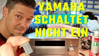 Yamaha Receiver schaltet nicht ein  hier RXV3800 Reparatur [upl. by Yhtac]