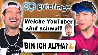 Die quotBESTENquot Fragen im INTERNET Rezo und Ju ANTWORTEN  Gutefrage [upl. by Nodnahs]