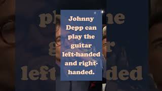 Johnny Depp plays guitar with different hands [upl. by Irrep]