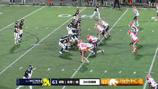 Whitmer Panthers Varsity Football vs Southview High School [upl. by Bardo305]