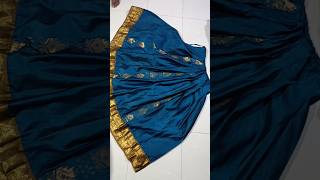 Pattu langa stitchingshorts stiching pattulanga pattu stitchingideas [upl. by Lotsyrk212]