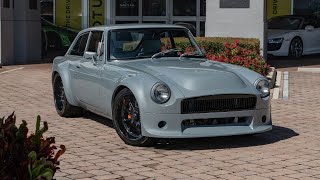 1969 MG GT Restomod in gray over gray interior [upl. by Naie]