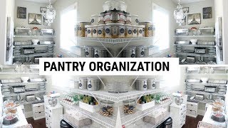 THE ULTIMATE PANTRY  ORGANIZATION [upl. by Yelloh251]