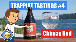 Chimay Red Belgian Ale Pouring Tasting amp Review Trappist Tasting 4 [upl. by Isidora]