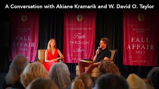 A Conversation with Akiane Kramarik and W David O Taylor [upl. by Florrie915]