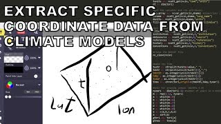 NetCDF Extract Specific Coordinate Data from Climate Models [upl. by Lecroy]