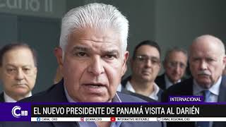 EL NUEVO PRESIDENTE DE PANAMÁ VISITA AL DARIÉN [upl. by Towny]