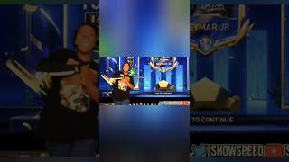 Speed sings parada no bailão football footballedits trending ishowspeed funny neymar fifa [upl. by Aratahs]