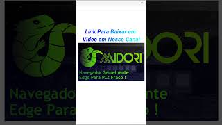 Midori Browser  Navegador Leve e Seguro shorts tutorial shortsfeed shortvideo shortsviral [upl. by Nnylrefinnej]