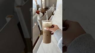 iced coffee🧋 coffee coffeetok asmrcoffee coffeetime coffeebar asmr satisfying asmrsounds [upl. by Amikan]