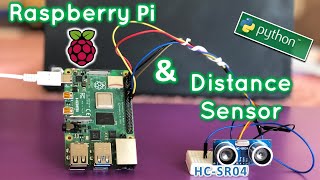 Raspberry Pi GPIO Programming with Python  Part 5 HCSR04 Ultrasonic Distance Sensor [upl. by Melak]