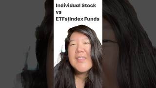 Stocks vs ETFsIndex Funds personalfinance finance investing etf indexfunds [upl. by Blane]