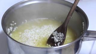 Recipe for Risotto alla Milanese by Luigi Concetti [upl. by Feer575]