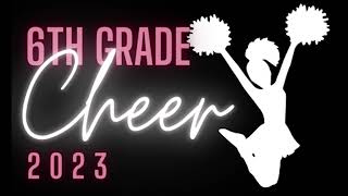 2023 6th Grade Cheer Music [upl. by Pontius]