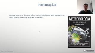 AULA 1  INTRODUÇÃO  METEOROLOGIA AERONÁUTICA  PILOTO PRIVADO DE AVIÃO [upl. by Goodrow150]