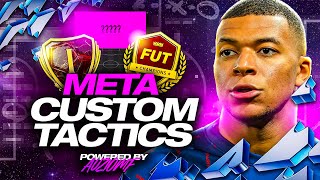 THE BEST META FORMATIONS amp CUSTOM TACTICS 🔥  FIFA 22 Ultimate Team [upl. by Aivatnahs756]