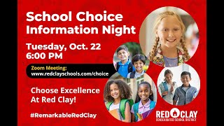 2024 Red Clay Consolidated School District School Choice Presentation [upl. by Ylrebmyk688]