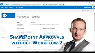 SharePoint Approvals without Workflow 2 [upl. by Tan407]