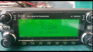 Cara memperbaiki display dan membuat kabel Separation ICOM IC 2820H [upl. by Lidah]