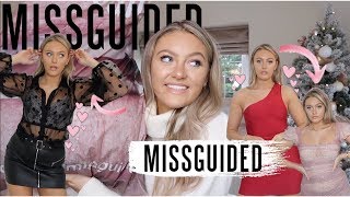 MISSGUIDED TRY ON HAUL CHRISTMAS amp NYE WITH BLACK FRIDAY DISCOUNT [upl. by Schoenberg]