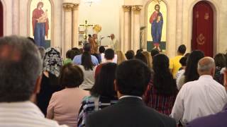 Highlights of Catholic Liturgy in Greek Melkite Church Jordan [upl. by Lika294]