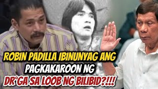 Robin Padilla ibinunyag ang pagkakaroon ng Dr°ga sa loob ng Bilibid [upl. by Joella521]