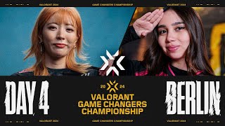 VALORANT Game Changers Championship  Lower Round 2  Day 4 [upl. by Kuehn882]